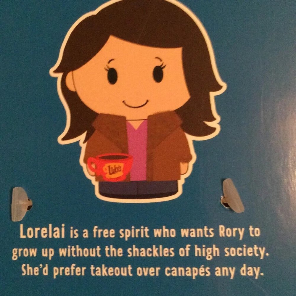 Hallmark itty bittys Gilmore Girls Lorelai Rory plush dolls *New* - Picture 5 of 9